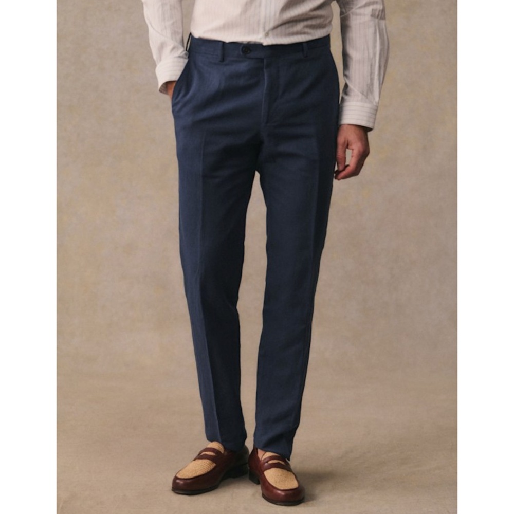 NWT Octobre Deon Pants Linen & Cotton Dress Trouser XL (44)